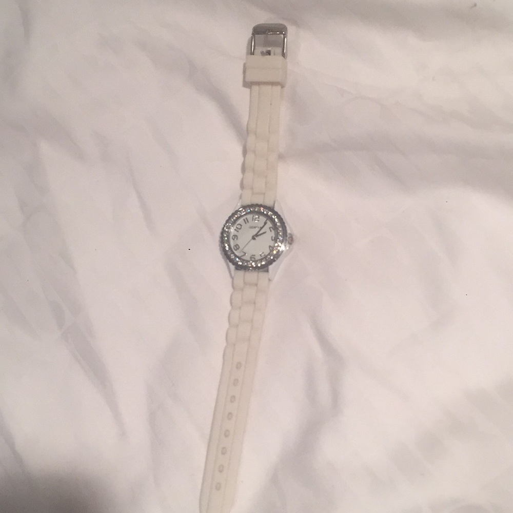 Geneva jelly watch with crystals